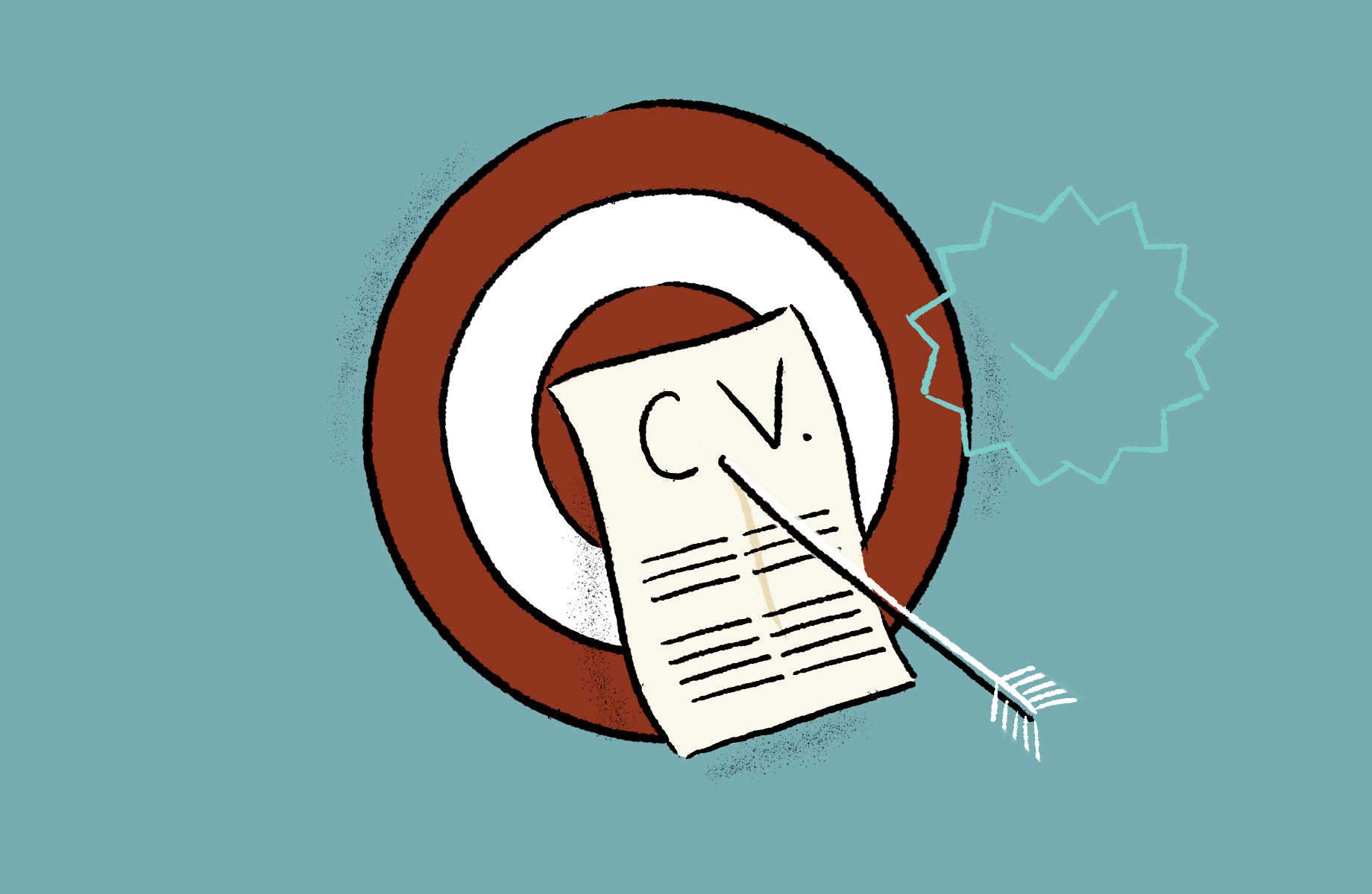 Recruitment: chosen CV on target